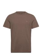 James Tee Designers T-shirts Short-sleeved Brown Morris