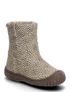 Bisgaard Elina Tex Snørestøvletter Støvletter Beige Bisgaard