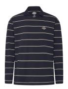 M Summerdale Rugby Ls Tops Polos Long-sleeved Black Dickies