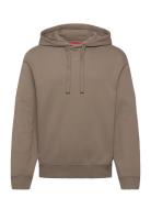 Dapo Designers Sweat-shirts & Hoodies Hoodies Brown HUGO