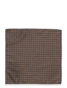 Bow Tie With Pattern Sløyfe Brown Lindbergh Black