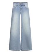 00 Super Low Wide Tall Kaia Wornkaia Worn Bottoms Jeans Wide Blue ABRA...