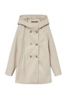 Vmfortuneshila Jacket Ga Noos Outerwear Coats Winter Coats Beige Vero ...
