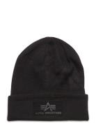 Velcro Beanie Accessories Headwear Beanies Black Alpha Industries