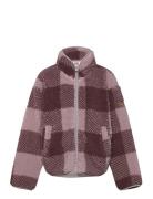 Like Electricity Outerwear Fleece Outerwear Fleece Jackets Purple Roxy