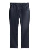 Denton Brushed Marl Bottoms Trousers Chinos Navy Tommy Hilfiger