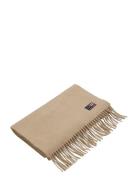 Recycled Wool Blend Scarf Accessories Scarves Winter Scarves Cream Lex...