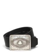 Samuel Accessories Belts Classic Belts Black Saddler