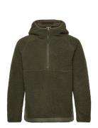 Langli Pile Anorak Outerwear Jackets Anoraks Green H2O