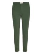Fqsolvej-Ankle-Pa Bottoms Trousers Chinos Khaki Green FREE/QUENT