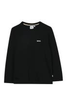Long Sleeve T-Shirt Tops T-shirts Long-sleeved T-shirts Black BOSS