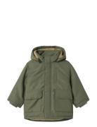 Nmmmarlow Parka Jacket Pb Parkas Jakke Khaki Green Name It