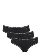 Sloggi Go Crush Hipster C3P Hipstertruse Undertøy Black Sloggi