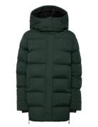 W Aspire Puffy Parka Sport Jackets Padded Jacket Green Helly Hansen