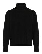 Kaerin Rollneck Tops Knitwear Turtleneck Black Kaffe
