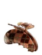Helle Knitted Big Accessories Hair Accessories Hair Claws Brown SUI AV...