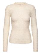 Venetiapw Ts Tops T-shirts & Tops Long-sleeved Cream Part Two