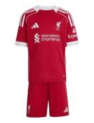 Lfc H Mini Sets Sets With Short-sleeved T-shirt Red Adidas Performance