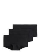 Brief Sally Boxer Reg Seamles Hipstertruse Undertøy Black Lindex