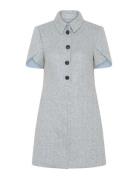 C Bbzendia Dress Kort Kjole Grey Bruuns Bazaar