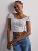 Juicy Couture - Crop tops - White - Brodie Top - Topper & t-shirts