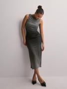 JJXX - Midikjoler - Mulch Small Blur Print - Jxfelina Mesh Long Dress ...