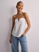 Nelly - Festtopper - Hvit - Wire Tube Top - Topper & t-shirts