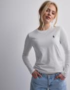 Polo Ralph Lauren - Hvit - Newlsrltpp-Long Sleeve-T-Shirt
