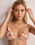 BECKSÖNDERGAARD - Blomstrete - Francille Bella Frill Bikini Top