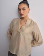 Object Collectors Item - Beige - Objsirfu L/S Top 131