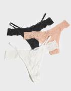 Hunkemöller - Multi/Mønstrete - 3-Pack String