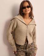 JJXX - Beige - Jxgilly Diverse Cardigan Knit Ln