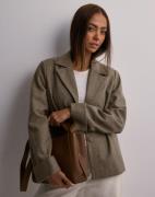 Object Collectors Item - Beige - Objnicole L/S Wool Jacket Noos