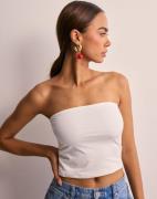 Vero Moda - Hvit - Vmbianca Bandeau Top Jrs Spe