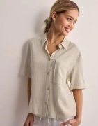 Object Collectors Item - Beige - Objsanne 2/4 Shirt Noos