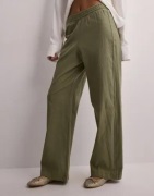 JJXX - Grønn - Jxpoppy Linen Hw Pant Pnt