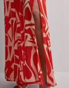 Only - Multi/Mønstrete - Onlhelena Life L/S Maxi Dress Ptm