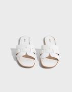 Nelly - Hvit - Slip In Sandal