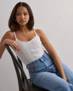 Vero Moda - Hvit - Vmlisa Pointelle Singlet Top Jrs No
