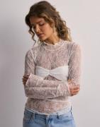 Nelly - Hvit - Gorgeous Lace Top