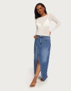 Nelly - Hvit - Sheer Base Top