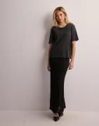 Only - Svart - Onlonly Life Washed S/S Top Jrs Noo