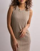 Selected Femme - Beige - Slfhennah Sl Knit Dress
