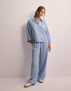 OBJECT - Blå - Objtilda Boxy Shirt Noos