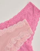Nelly - Rosa - Cheeky Brazilian 3-pack