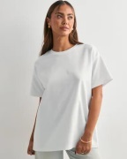 Pieces - Hvit - Pcskylar Ss Oversized Tee Noos