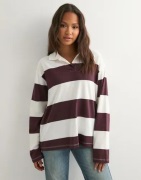 Vero Moda - Rød - Vmmolly Ls Polo Jrs Noos