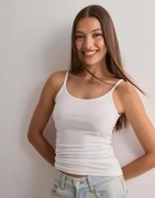 Only - Hvit - Onllove Strap Singlet Noos Jrs