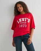 Levi's - Rød - LSE_GRPH Short Stack Tee LSE_S