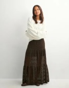 Only - Brun - Onlluna Long Skirt Jrs